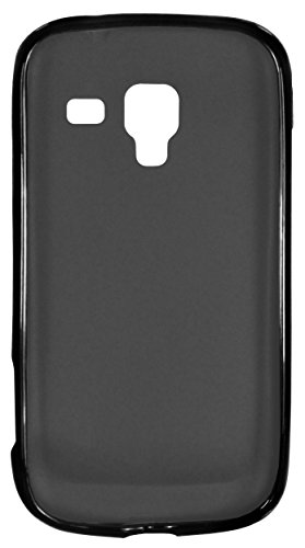 Mumbi - Carcasa de silicona y TPU para Samsung Galaxy Ace 2 i8160, color negro