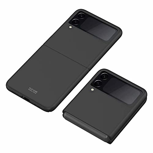 RanTuo - Carcasa para Samsung Galaxy Z Flip 3, Ultra Delgada para Samsung Galaxy Z Flip 3, Funda Protectora para Samsung Galaxy Z Flip 3. (Negro)