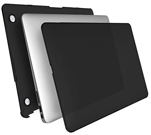 MyGadget Funda [Mate] para Apple MacBook Air 13 Pulgadas 2011 hasta 2018 - Case Plástico Duro - Carcasa Hardshell | Cubierta Rígida - Cover Negro
