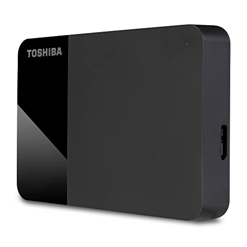 Toshiba 4TB Canvio Ready - Disco Duro Externo PortÃ¡til de 2,5 Pulgadas con USB 3.2 Gen 1 de Alta Velocidad, Compatible con Microsoft Windows 7, 8 y 10, Negro (HDTB410EK3AA)