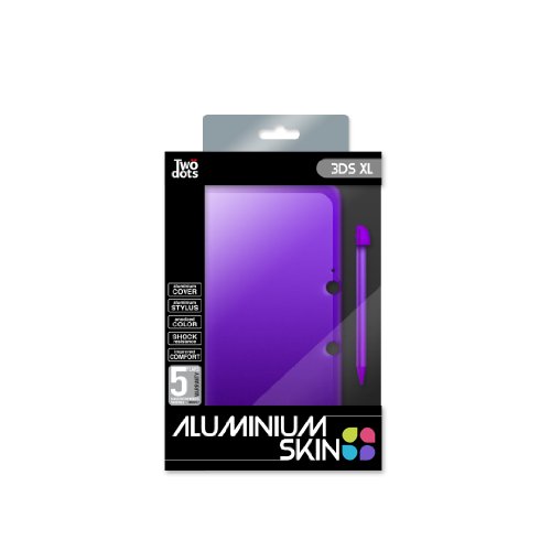 Skin Protection Aluminium + Stylet - Violet Purple Pour 3DS XL [ImportaciÃ³n Francesa]