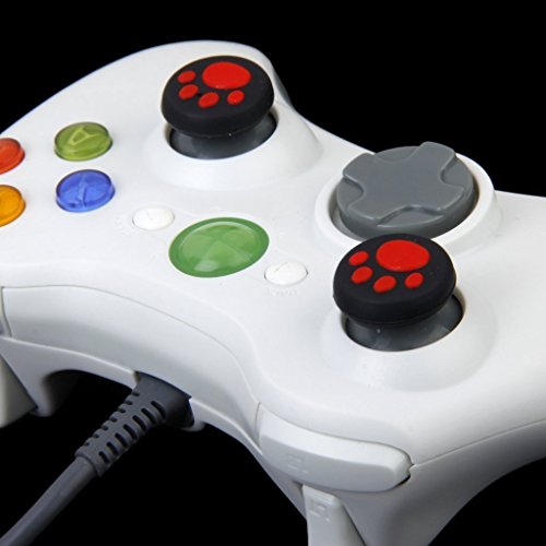 Carcasa de silicona anal贸gica para mandos de juegos de PS4, PS3, Xbox One, Xbox 360, PS2, 5 colores