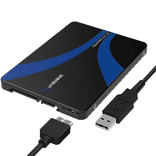 SABRENT Carcasa M.2 SATA NGFF SSD a USB 3.0 y SATA III de Aluminio | Compatible con Llave B&M | no es Compatible con M.2 PCIe NVMe | [EC-M2CU]
