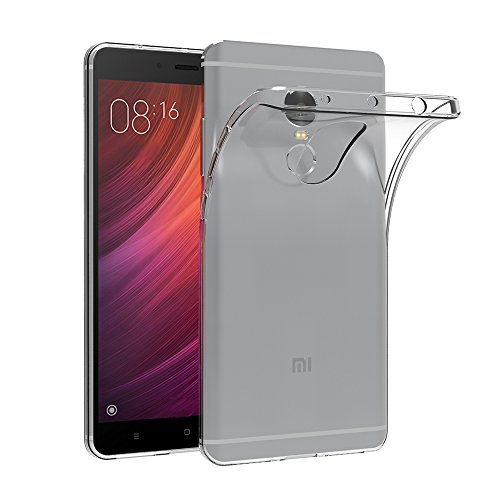 AICEK Funda Transparente Gel Silicona Premium Carcasa para Xiaomi Redmi Note 4